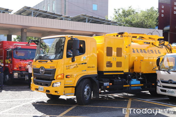 ▲▼ 嘉義縣政府動員集結前往花蓮救災 翁章梁捐一個月所得 。（圖／嘉義縣消防局提供）