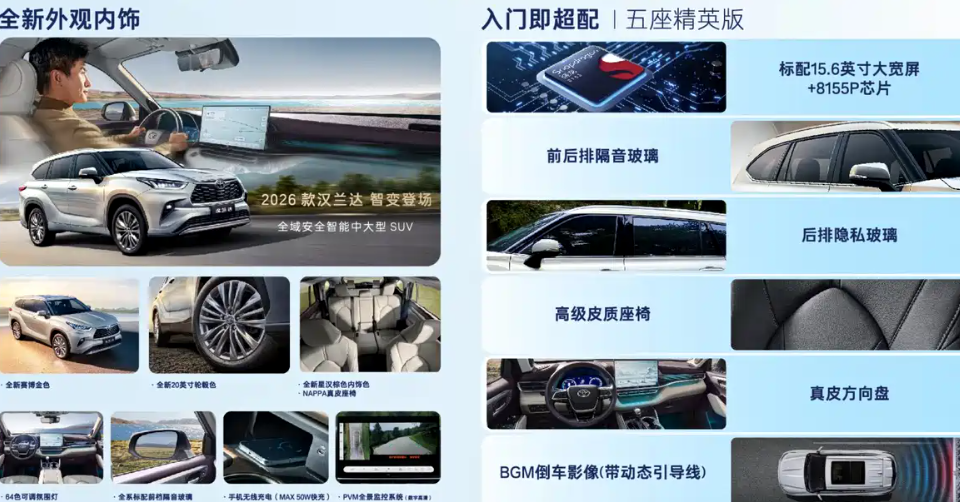 ▲大陸推出新年式TOYOTA Highlander、Sienna。（圖／翻攝自TOYOTA）