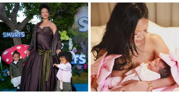 蕾哈娜升格三寶媽！蕾哈娜曬粉紅嬰兒照　超Q名曝光全網暴動