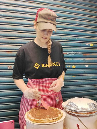 ▲▼台北文山「薇薇俄羅斯布林餅」，景美夜市莫斯科店主手作。（圖／部落客WISELY提供）