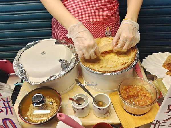 ▲▼台北文山「薇薇俄羅斯布林餅」，景美夜市莫斯科店主手作。（圖／部落客WISELY提供）