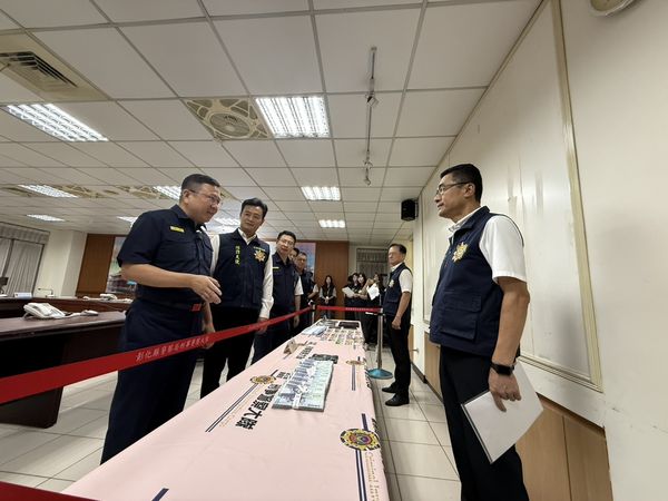 ▲彰化縣警局召開打詐成果。（圖／警方提供）