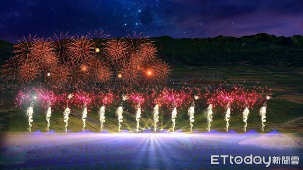 ▲▼        114國慶焰火3分鐘demo     。（圖／記者高堂堯翻攝）