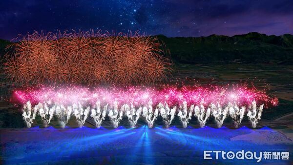 ▲▼ 114國慶焰火3分鐘demo 。（圖／記者高堂堯翻攝）