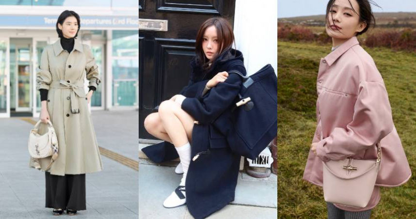 女星大衣穿搭高級感拉滿、技巧太實用！鄭恩彩機場look率性俐落、T-ara孝敏這件根本斷貨王