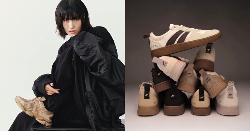 ▲奶茶色球鞋       。（圖／翻攝自IG）