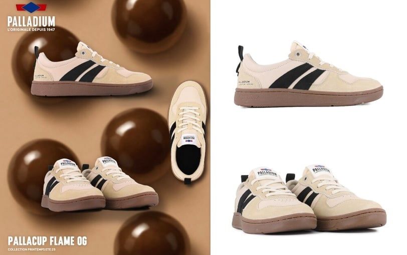 ▲奶茶色球鞋       。（圖／翻攝自IG）