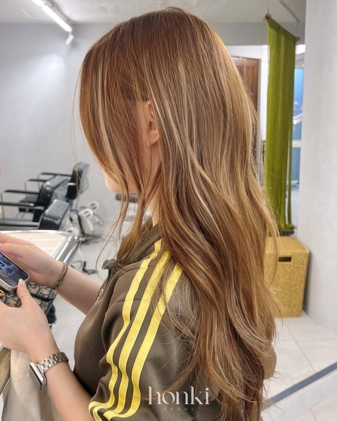 ▲層次染髮       。（圖／翻攝自IG）