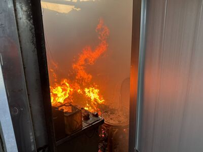 彰化火警！驚見阿北意識不清倒臥倉庫　二度燒燙傷緊急送醫