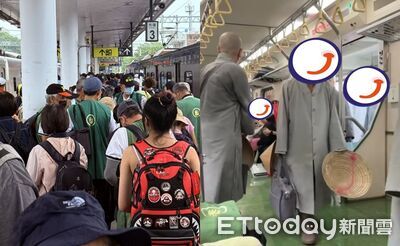 火車站擠滿人!她在花蓮捕捉暖心一幕 網感動:我喜歡台灣的原因