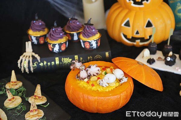 ▲和逸飯店‧台南西門館今年以「COZZI魔法學院」為主題，規劃萬聖系列活動。（記者林東良翻攝，下同）