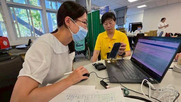 ▲▼衛福部無人機送藥結合視訊醫療投入災區救援。（圖／衛福部提供）