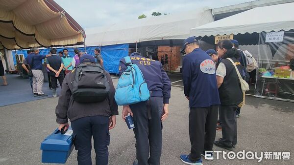 ▲▼▲刑事局支援5名鑑識人員支援馬太鞍溪溢流死傷案。（圖／警方提供）