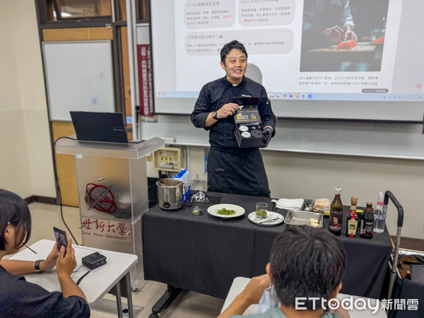 ▲▼世新大學觀光系首度開設「美食餐廳品味鑑賞」課程，培養大一學生美食文化素養，提升餐飲評鑑與審美鑑賞力。（圖／世新大學提供）