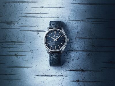 秋冬森林美景躍錶上　Grand Seiko超精準錶演繹冬日晨光