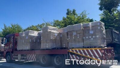 救災再添生力軍！　800台高壓水槍送到光復了