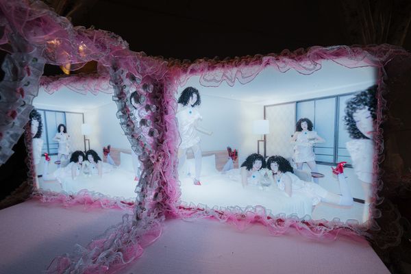 ▲▼台北當代藝術館2025街區藝術計畫，推出「當街典藏展&mdash;記憶的容身之地」展覽，範圍涵蓋中山市場、中山商圈、當代藝術館周邊各具特色的商家。（圖／台北當代藝術館提供）