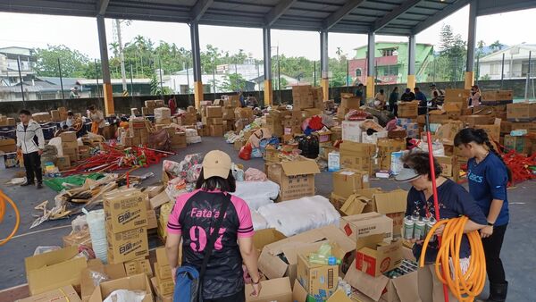 ▲▼災區自救會籲「別再送物資進來部落」　現場塞爆需時間消化配送。（圖／翻攝Kulas Umo臉書）