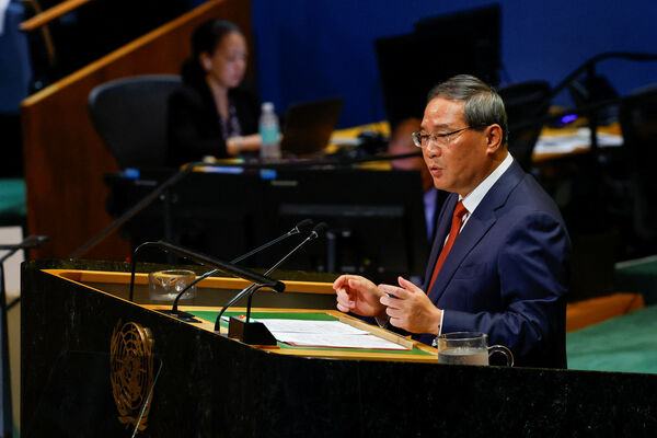 ▲▼大陸國務院總理李強。（圖／路透社）