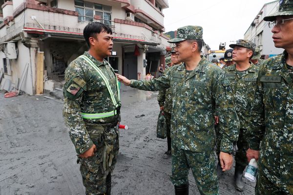 ▲▼國軍整隊投入救災工作。（圖／國防部提供）