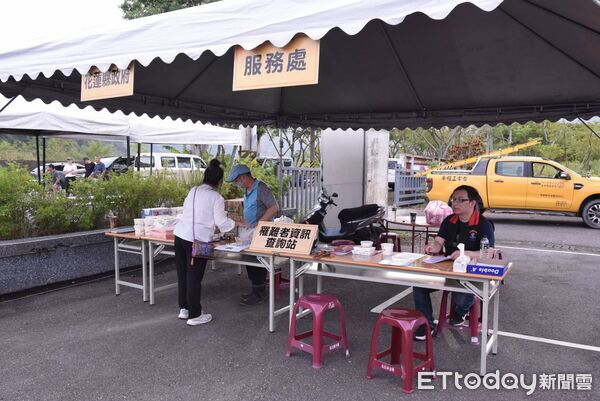 ▲▼花蓮縣政府啟動臨時專線，提供已進駐瑞穗生命園區大體即時查詢服務。（圖／花蓮縣政府提供，下同）