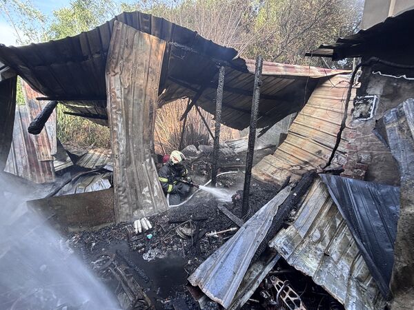 ▲彰化伸港鄉上午民宅發生火警。（圖／消防提供）