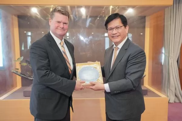 ▲▼林佳龍宴請美智庫「印太安全研究所」。（圖／翻攝林佳龍臉書）