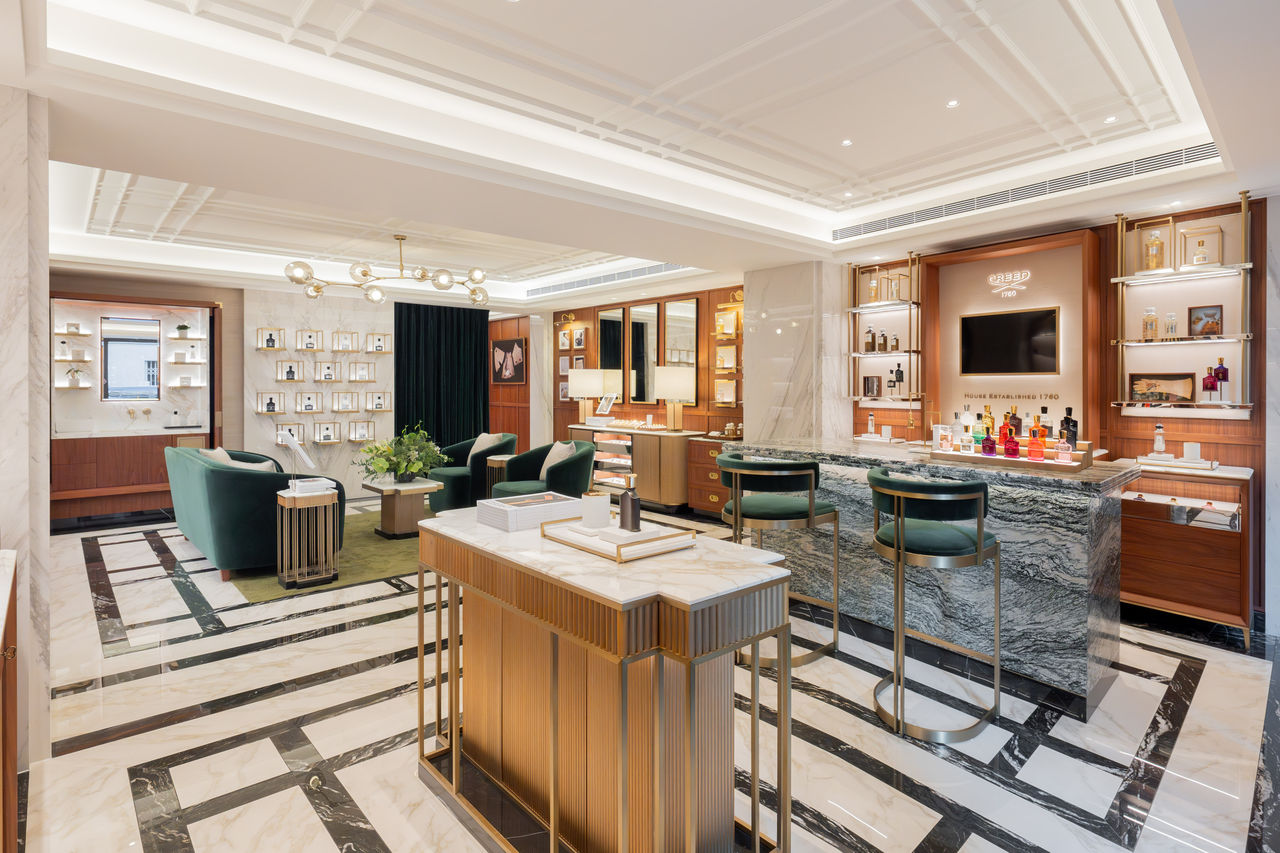 CREED,嬌蘭,香水,香氛,旗艦店,美妝,。（圖／記者李薇攝、品牌提供）