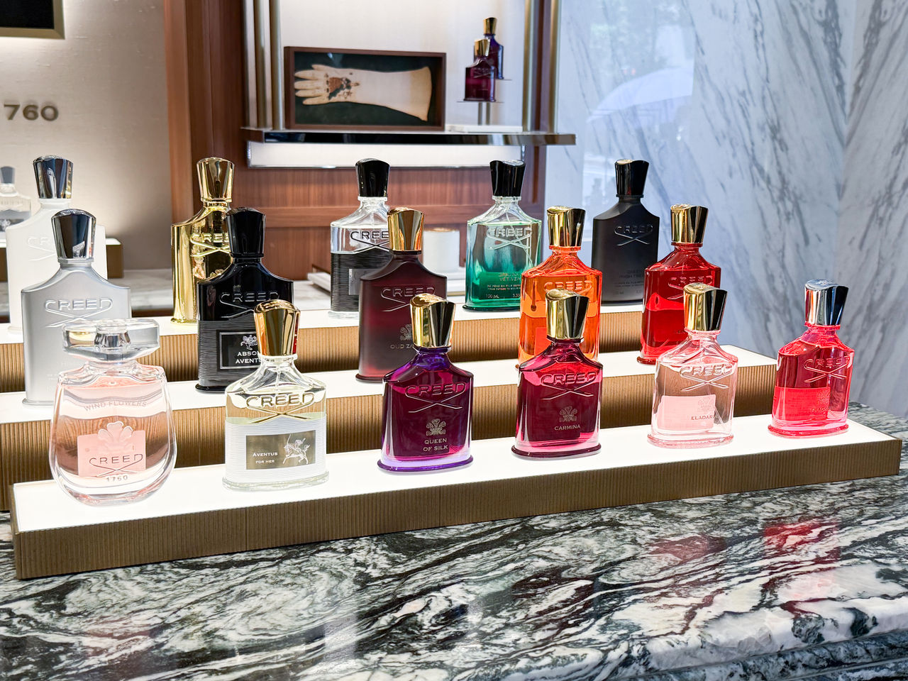 CREED,嬌蘭,香水,香氛,旗艦店,美妝,。（圖／記者李薇攝、品牌提供）