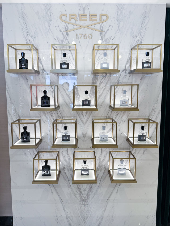 CREED,嬌蘭,香水,香氛,旗艦店,美妝,。（圖／記者李薇攝、品牌提供）