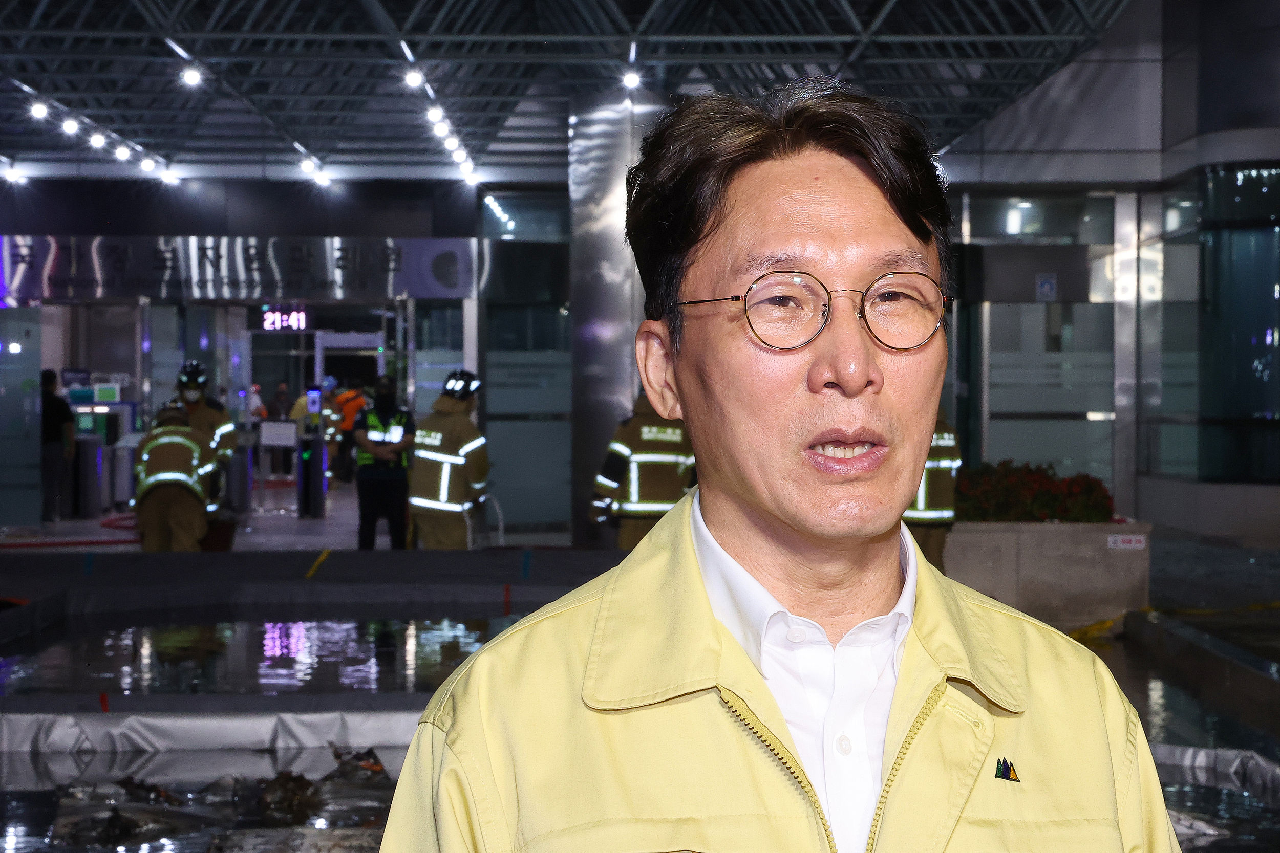 ▲▼南韓國務總理金民錫前往大田視察國家情報資源管理院。（圖／VCG）