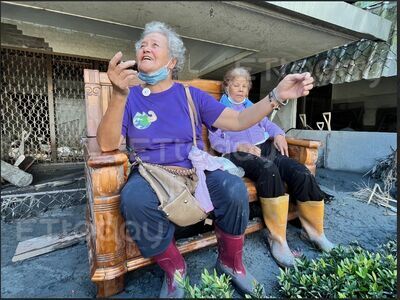 獨/光復阿嬤目睹「內陸海嘯」心驚喊完了 孫子一句話跳水救人