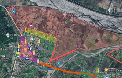 志工超人去光復前看這 「救災整合地圖」一覽交通、廁所、求救點