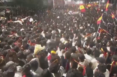 恐怖畫面曝光!印度造勢大會爆踩踏 釀36死58傷