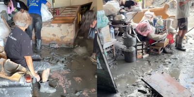 退休校長過世「隔天家裡被沖毀」　嬤泣：夫在殯儀館還沒出殯