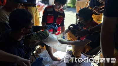 神救援!光復災民小腿感染「爛成腐肉」 高雄醫師當場開刀清創