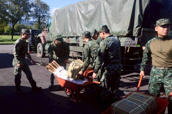 ▲▼國軍赴花蓮光復鄉救災現況。（圖／國防部提供）