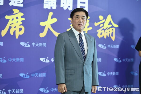 ▲郝龍斌出席國民黨主席辯論會。（圖／記者林敬旻攝）