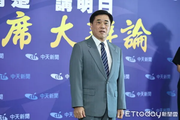 ▲郝龍斌出席國民黨主席辯論會。（圖／記者林敬旻攝）