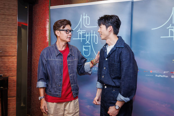 ▲《他年她日》許光漢、袁澧林赴新加坡宣傳。（圖／甲上提供）