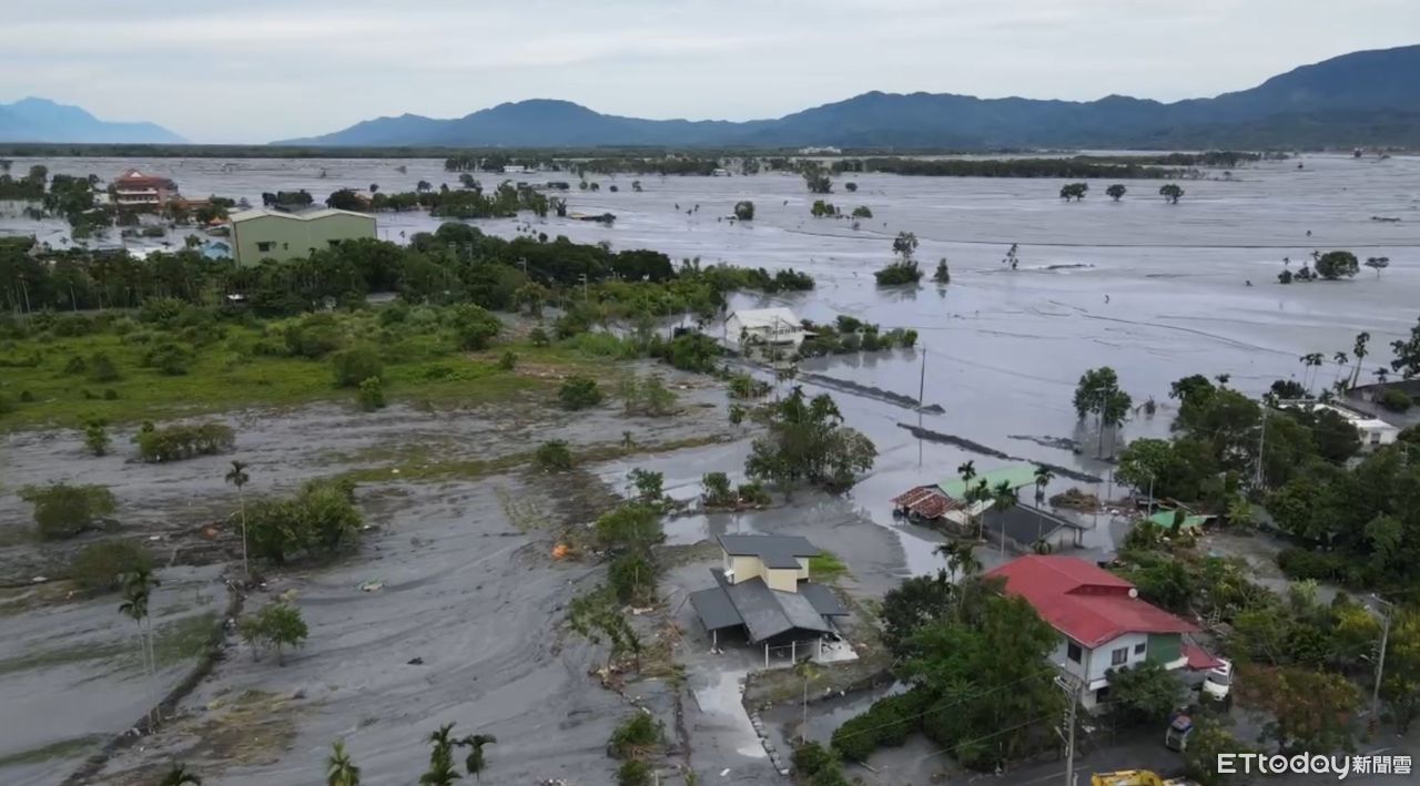馬太鞍溪堰塞湖黃色警戒！若發紅色警戒將「強制撤離逾5千人」
