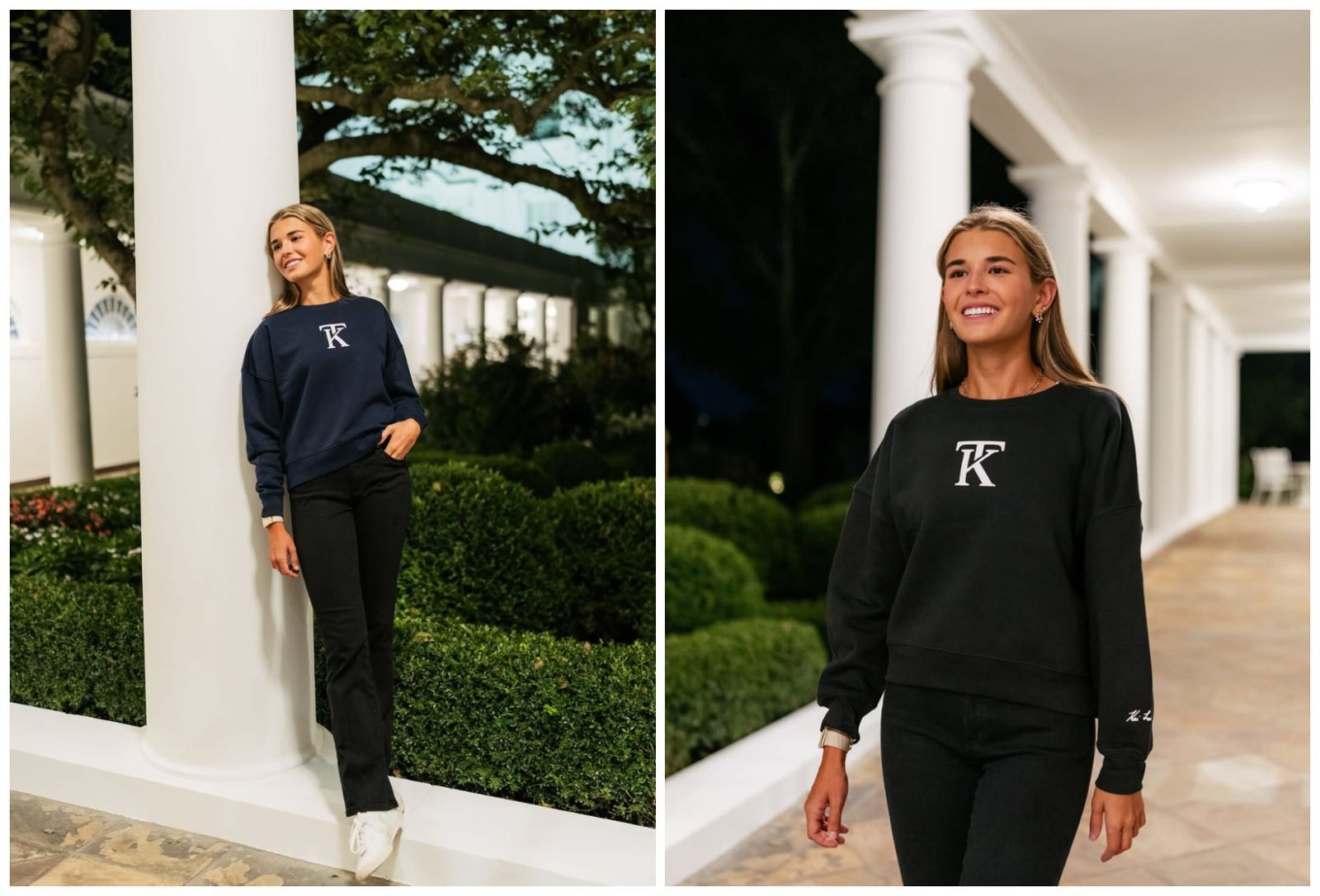 川普18歲孫女自創服飾品牌　「白宮拍廣告」挨轟：公器私用