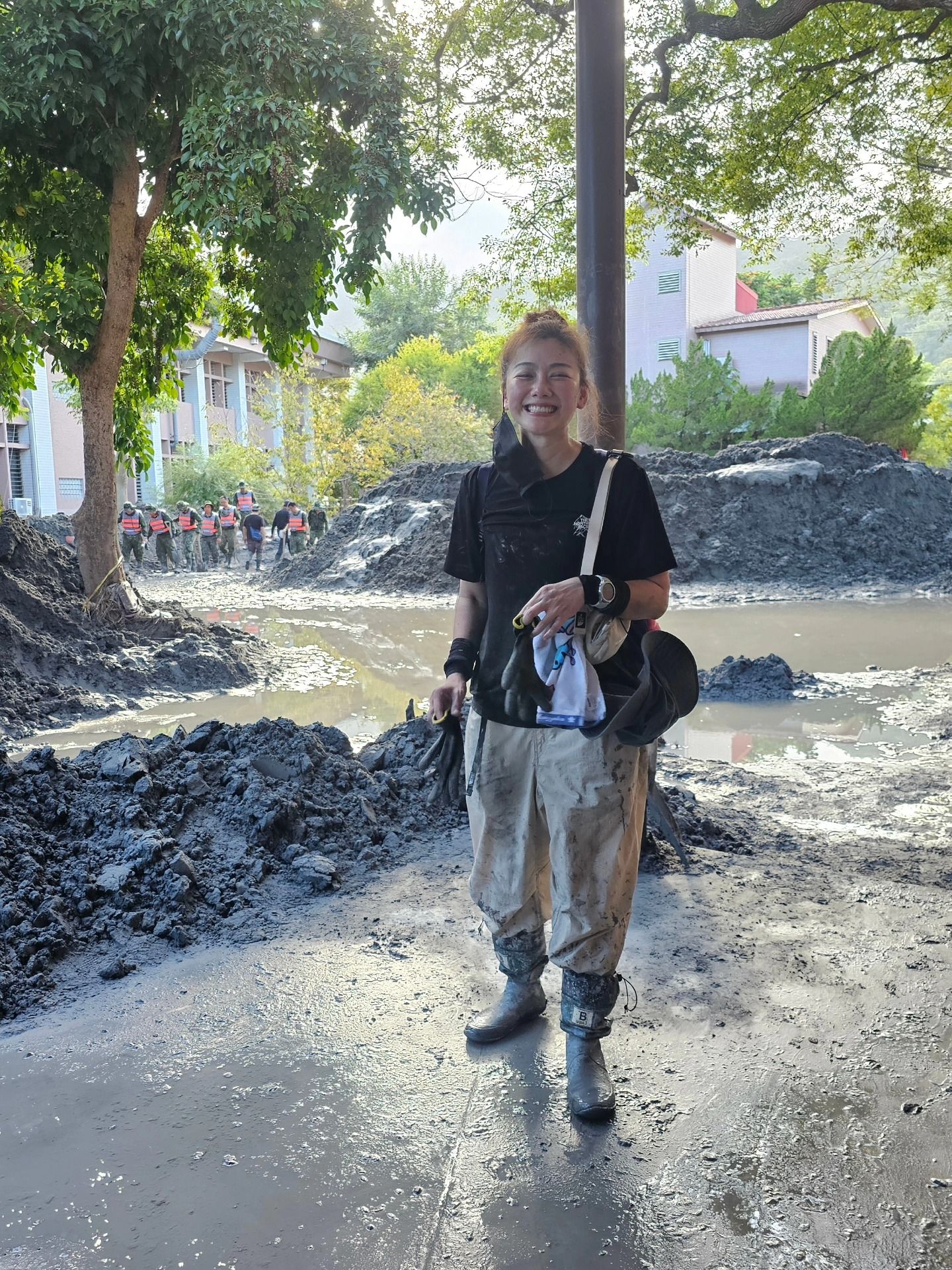 ▲▼邵庭親赴花蓮救災「曝最新現況」　提醒3備用物品。（圖／翻攝自Facebook／邵庭）