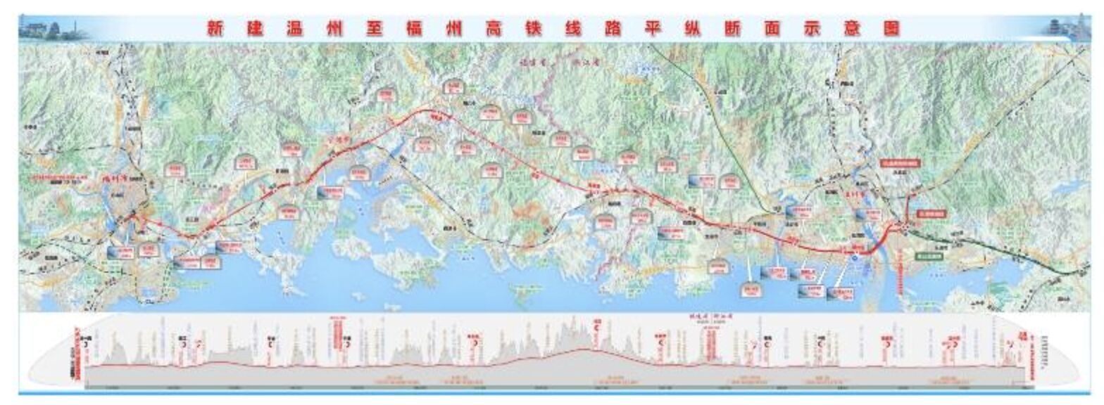 ▲福溫高鐵及大陸東南沿海高鐵佈建示意圖。（圖／翻攝澎湃新聞）