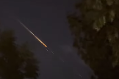 200人目擊!加州夜空驚現「神秘火球」 真相是馬斯克衛星墜毀