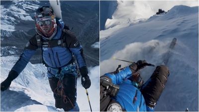 全球第1人！　波蘭登山家「無氧攻頂聖母峰」又滑雪下山