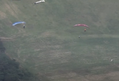 日滑翔傘起飛後「失控撞樹」墜落！乘客重傷　直升機送醫搶救