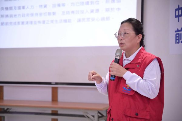 ▲▼行政院長卓榮泰前往花蓮勘災，縣長徐榛蔚、立委傅崐萁也到場。（圖／花蓮縣政府提供）