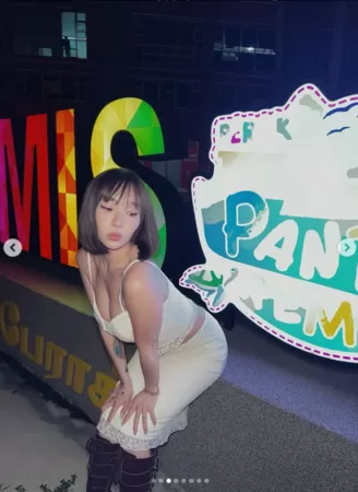 ▲▼陳芳語。（圖／翻攝自Instagram／lekimberleyy）