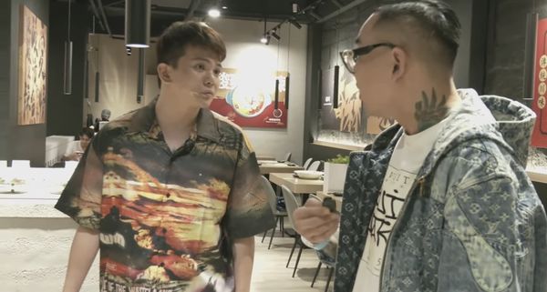 ▲▼孫升到蹦闆酸菜魚鬧場。（圖／翻攝自YouTube／孫生又來了）